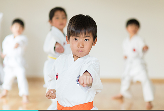 小学校低学年の空手